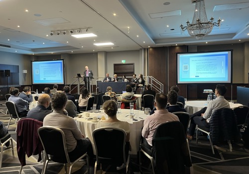 Attendees of the 2025 Clinical Directors Day event listening to delegates